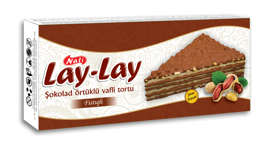 “LAY-LAY” WAFER CAKE WITH HAZELNUT