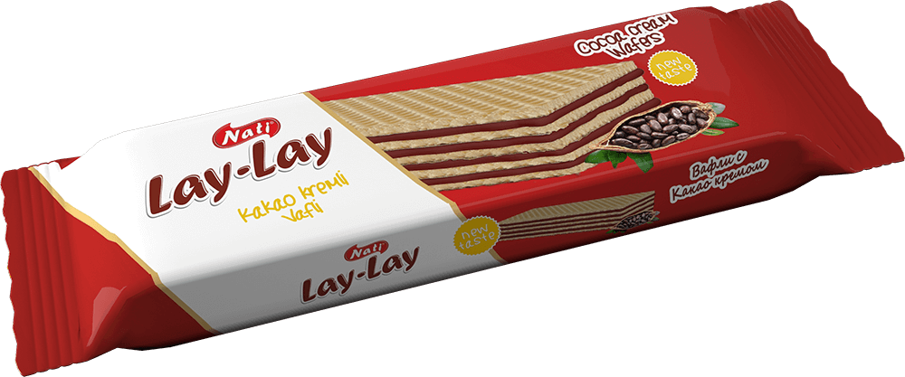 وافل "LAY-LAY" كريم  الكاكاو